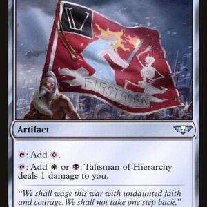 Warhammer 40,000 Commander - 256 - Talisman of Hierarchy - Uncommon - C - Non-foil (Front)