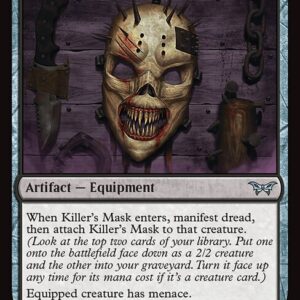 Duskmourn: House of Horror - 104 - Killer's Mask - Uncommon - B - Non-foil (Front)