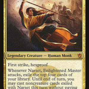 Khans of Tarkir - 190 - Narset, Enlightened Master - Mythic - Multi - Non-foil (Front)