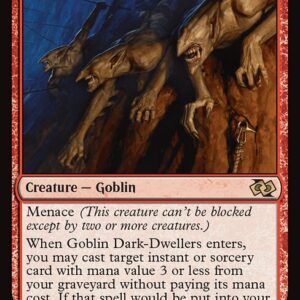 Foundations Jumpstart - 556 - Goblin Dark-Dwellers - Rare - R - Non-foil (Front)