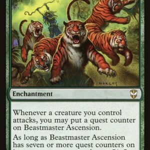 New Capenna Commander - 283 - Beastmaster Ascension - Rare - G - Non-foil (Front)