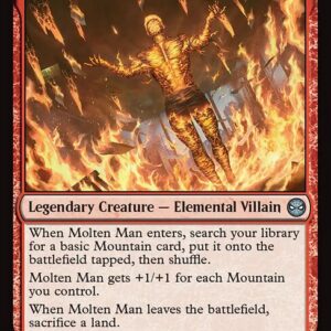 Marvel's Spider-Man - 84 - Molten Man, Inferno Incarnate - Uncommon - R - Non-foil (Front)