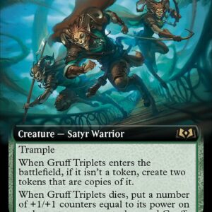 Wilds of Eldraine - 357 - Gruff Triplets - Rare - G - Non-foil (Front)