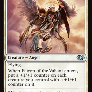 Foundations Jumpstart - 237 - Patron of the Valiant - Uncommon - W - Non-foil (Front)