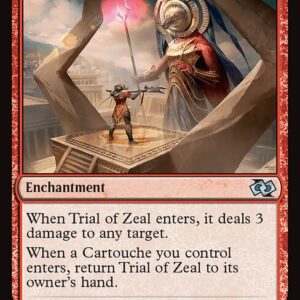 Foundations Jumpstart - 604 - Trial of Zeal - Uncommon - R - Non-foil (Front)
