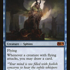 Magic 2014 - 81 - Windreader Sphinx - Mythic - U - Non-foil (Front)