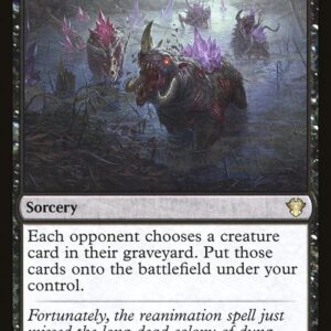 Commander 2020 - 43 - Dredge the Mire - Rare - B - Non-foil (Front)