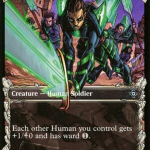 March of the Machine: The Aftermath - 51 - Coppercoat Vanguard - Uncommon - W - Non-foil (Front)