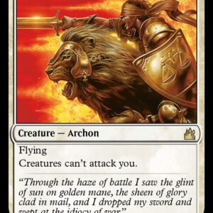 Ravnica Remastered - 8 - Blazing Archon - Rare - W - Foil (Front)