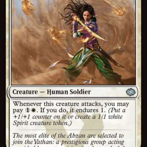 Tarkir: Dragonstorm - 8 - Descendant of Storms - Uncommon - W - Non-foil (Front)