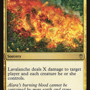 Commander 2016 - 209 - Lavalanche - Rare - Multi - Non-foil (Front)