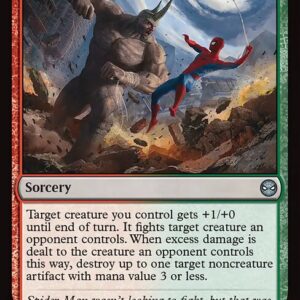 Marvel's Spider-Man - 141 - Rhino's Rampage - Uncommon - RG - Non-foil (Front)