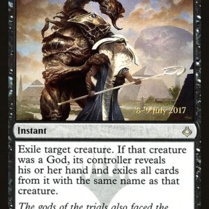 Hour of Devastation Promos - 65s - Hour of Glory - Rare - B - Foil - Datestamped Promo (Front)