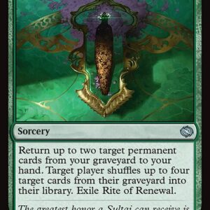 Tarkir: Dragonstorm - 153 - Rite of Renewal - Uncommon - G - Non-foil (Front)