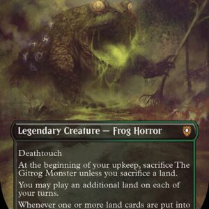 Bloomburrow Commander - 88 - The Gitrog Monster - Mythic - BG - Non-foil (Front)