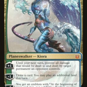 Born of the Gods - 149 - Kiora, the Crashing Wave - Mythic - UG - Non-foil (Front)
