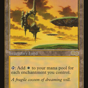 Urza's Saga - 325 - Serra's Sanctum - Rare - C - Non-foil (Front)