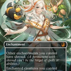 Wilds of Eldraine: Enchanting Tales - 64 - Greater Auramancy - Mythic - W - Non-foil (Front)