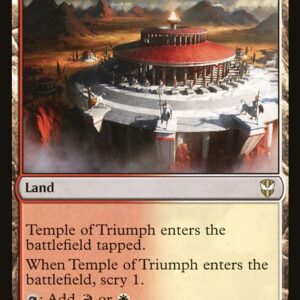 New Capenna Commander - 437 - Temple of Triumph - Rare - C - Non-foil (Front)
