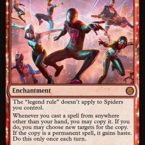 Marvel's Spider-Man - 93 - Spider-Verse - Mythic - R - Non-foil (Front)