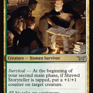 Duskmourn: House of Horror - 232 - Shrewd Storyteller - Uncommon - WG - Foil (Front)