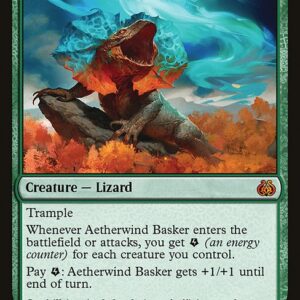 Aether Revolt - 104 - Aetherwind Basker - Mythic - G - Foil (Front)