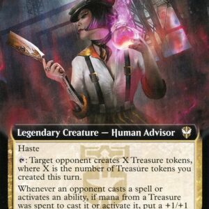 New Capenna Commander - 110 - Vazi, Keen Negotiator - Rare - Multi - Foil (Front)