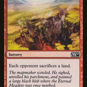 Magic 2010 - 164 - Yawning Fissure - Common - R - Non-foil (Front)