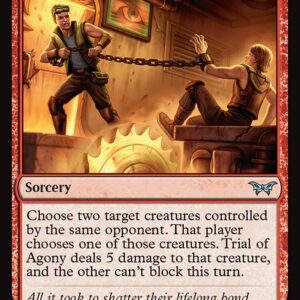 Duskmourn: House of Horror - 159 - Trial of Agony - Uncommon - R - Non-foil (Front)