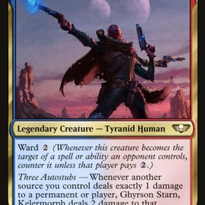 Warhammer 40,000 Commander - 124 - Ghyrson Starn, Kelermorph - Rare - UR - Non-foil (Front)