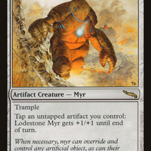 Mirrodin - 200 - Lodestone Myr - Rare - C - Non-foil (Front)