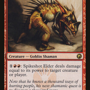 Scars of Mirrodin - 104 - Spikeshot Elder - Rare - R - Non-foil (Front)