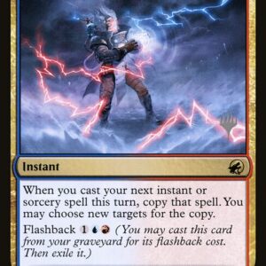 Innistrad: Midnight Hunt Promos - 224p - Galvanic Iteration - Rare - UR - Non-foil - Promo (Front)