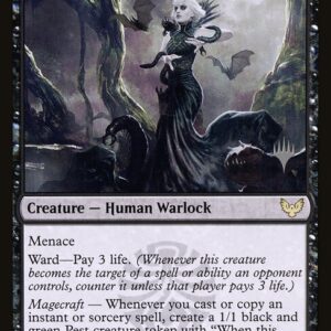 Strixhaven: School of Mages Promos - 86p - Sedgemoor Witch - Rare - B - Non-foil - Promo (Front)
