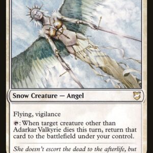 Commander 2018 - 60 - Adarkar Valkyrie - Rare - W - Non-foil (Front)