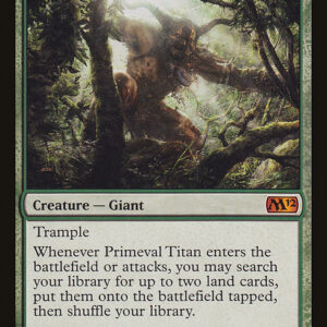 Magic 2012 - 188 - Primeval Titan - Mythic - G - Non-foil (Front)