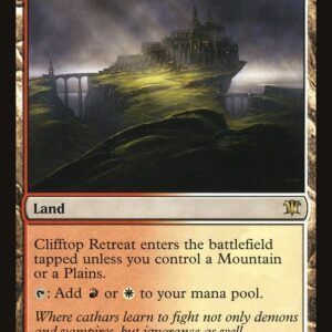 Innistrad - 238 - Clifftop Retreat - Rare - C - Non-foil (Front)