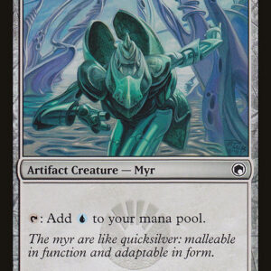 Scars of Mirrodin - 202 - Silver Myr - Common - C - Non-foil (Front)