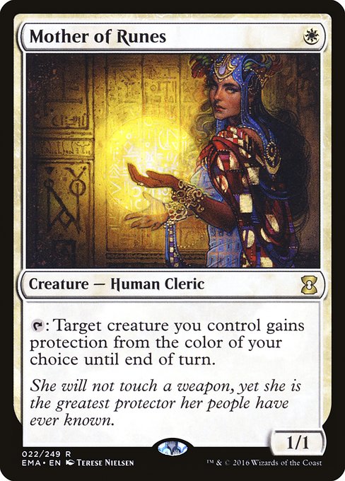 Eternal Masters - 22 - Mother of Runes - Rare - W - Non-foil (Front)