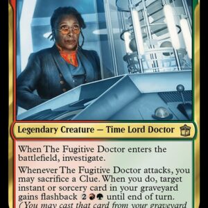 Doctor Who - 130 - The Fugitive Doctor - Rare - RG - Foil (Front)