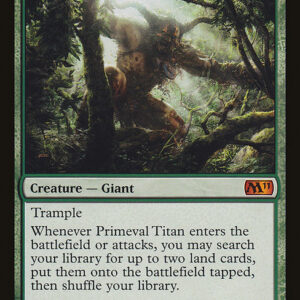 Magic 2011 - 192 - Primeval Titan - Mythic - G - Non-foil (Front)