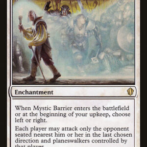 Commander 2013 - 18 - Mystic Barrier - Rare - W - Non-foil (Front)