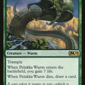 Core Set 2019 - 192 - Pelakka Wurm - Rare - G - Non-foil