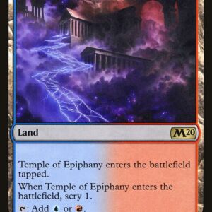 Core Set 2020 - 253 - Temple of Epiphany - Rare - C - Foil