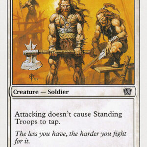 Eighth Edition - 48 - Standing Troops - Common - W - Non-foil (Front)