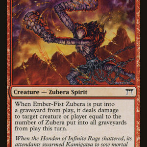 Champions of Kamigawa - 166 - Ember-Fist Zubera - Common - R - Non-foil
