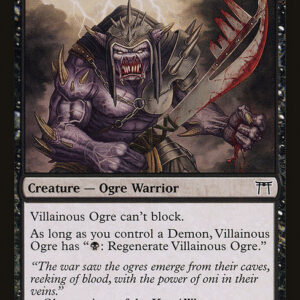 Champions of Kamigawa - 148 - Villainous Ogre - Common - B - Non-foil