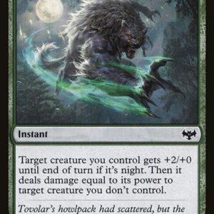 Innistrad: Crimson Vow - 228 - Wolf Strike - Common - G - Non-foil