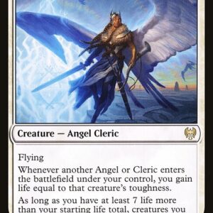 Kaldheim - 24 - Righteous Valkyrie - Rare - W - Non-foil