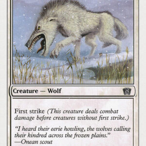 Eighth Edition - 54 - Tundra Wolves - Common - W - Non-foil (Front)